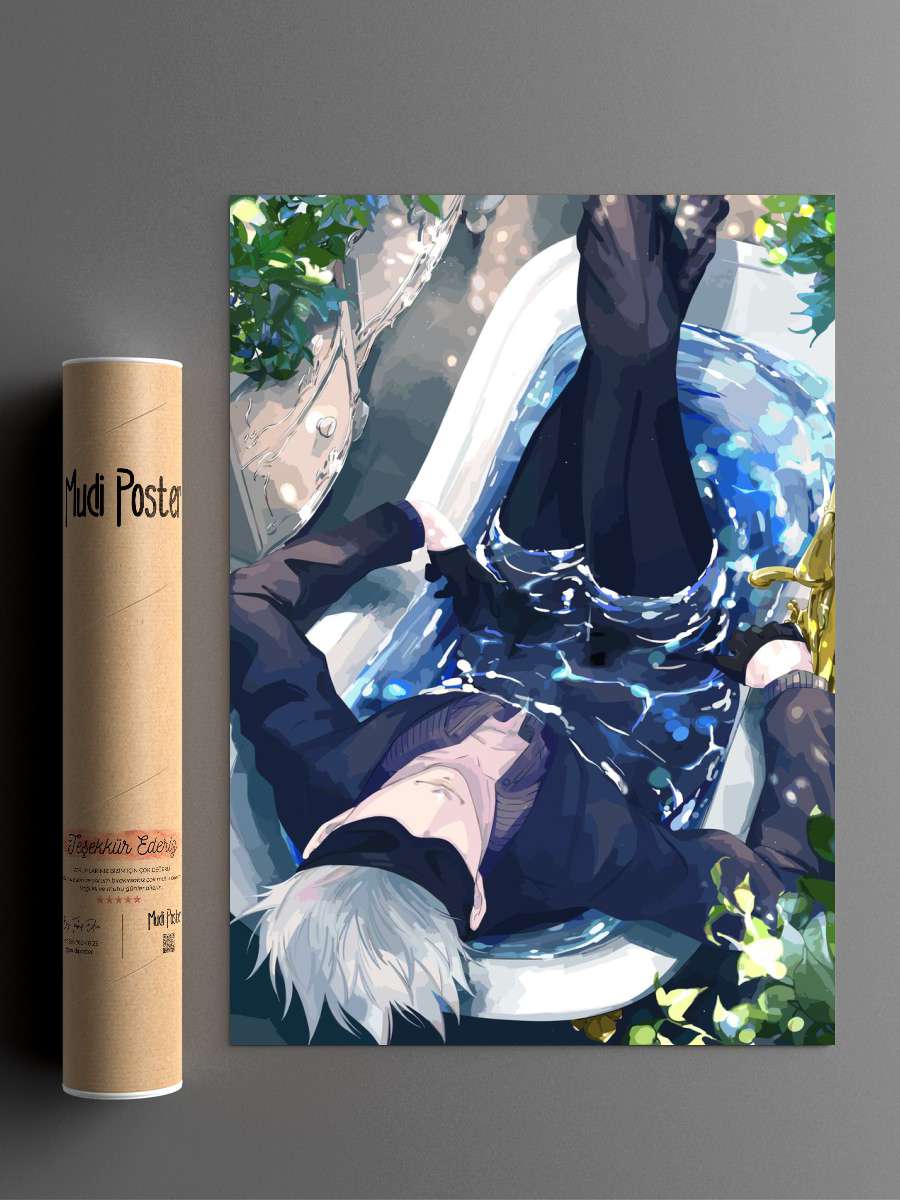 Jujutsu kaisen Anime Poster Çerçevesiz Yüksek Kalite Anime Duvar Poster