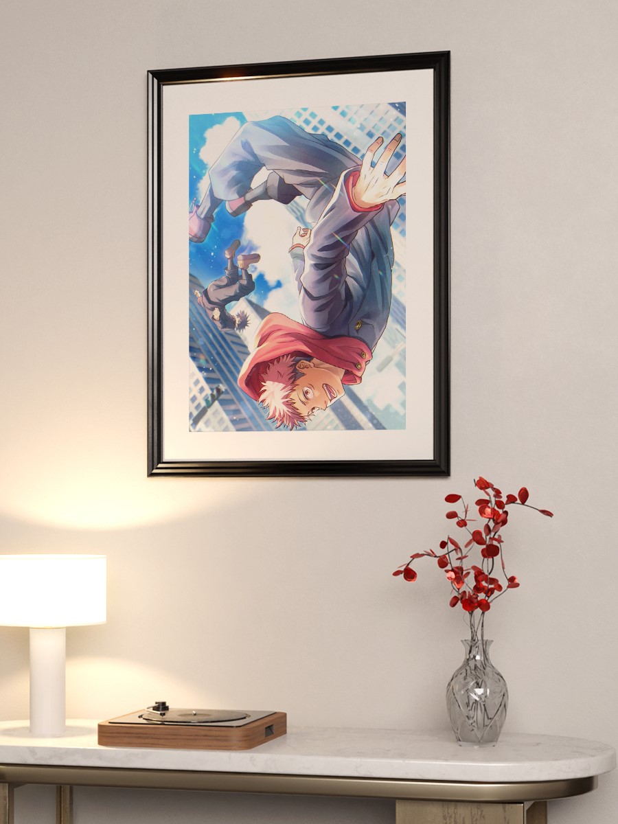 Jujutsu Kaisen Anime Poster Çerçevesiz Yüksek Kalite Anime Duvar Poster