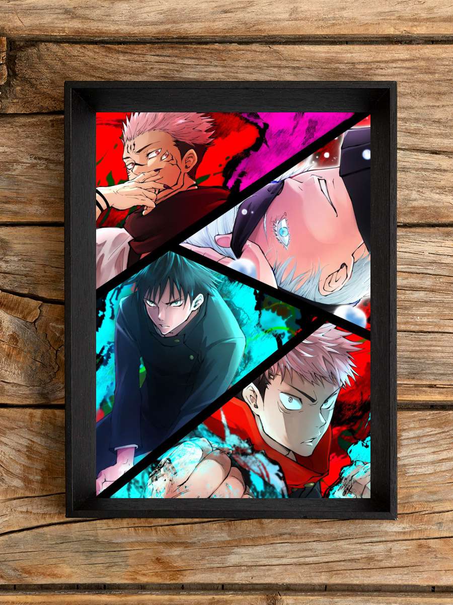 jujutsu kaisen Anime Poster Çerçevesiz Yüksek Kalite Anime Duvar Poster