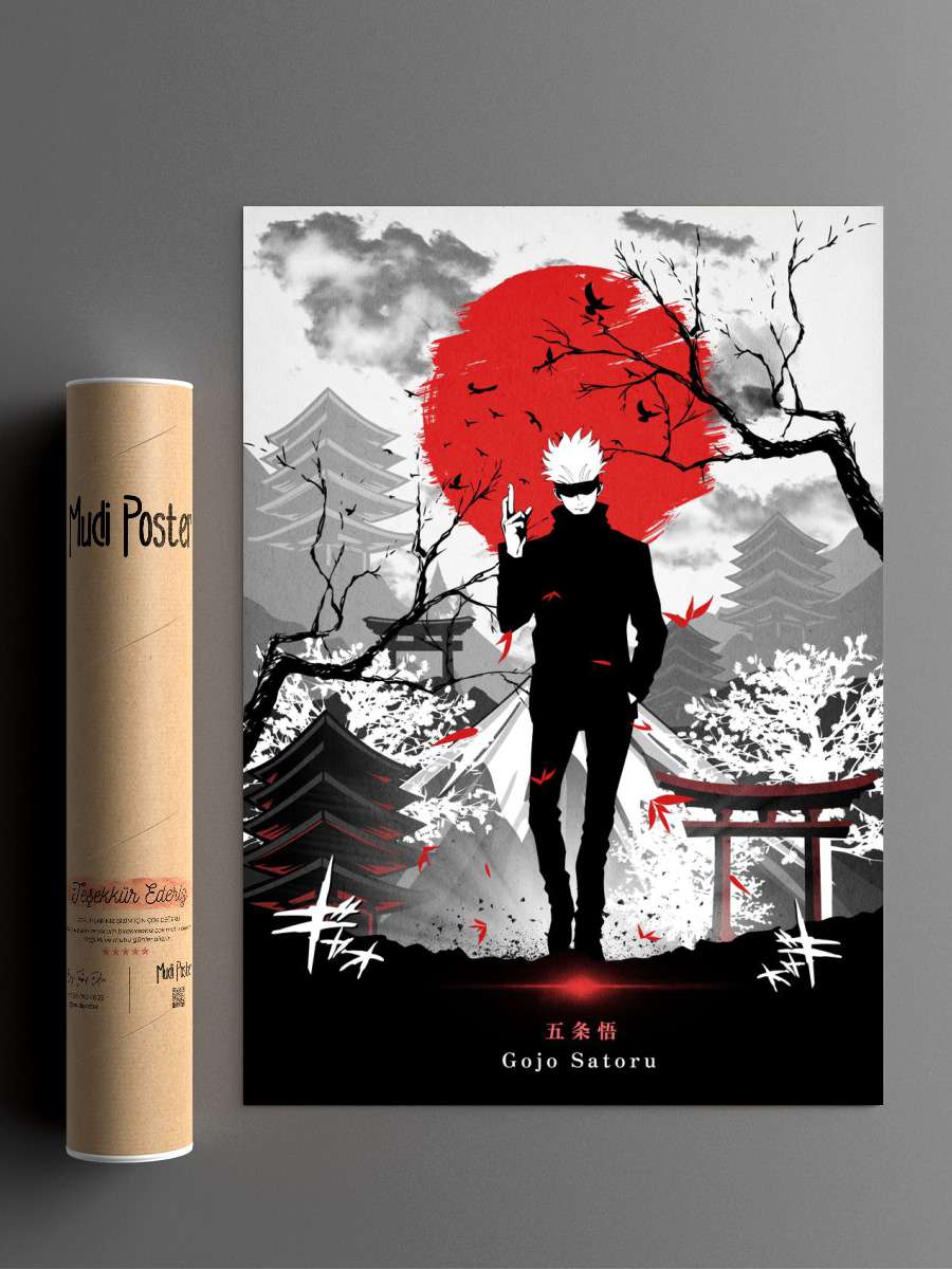 Jujutsu Kaisen Anime Poster Çerçevesiz Yüksek Kalite Anime Duvar Poster
