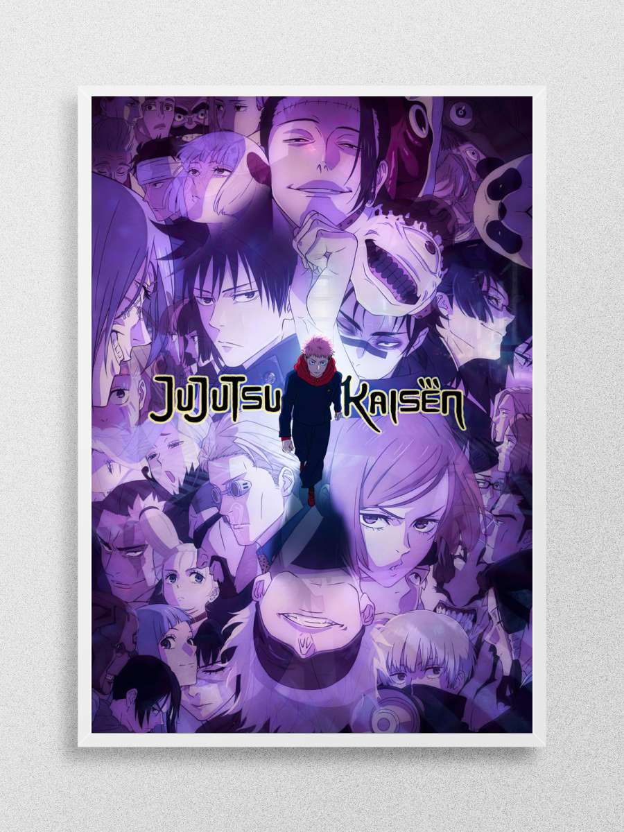 Jujutsu Kaisen Anime Poster Çerçevesiz Yüksek Kalite Anime Duvar Poster