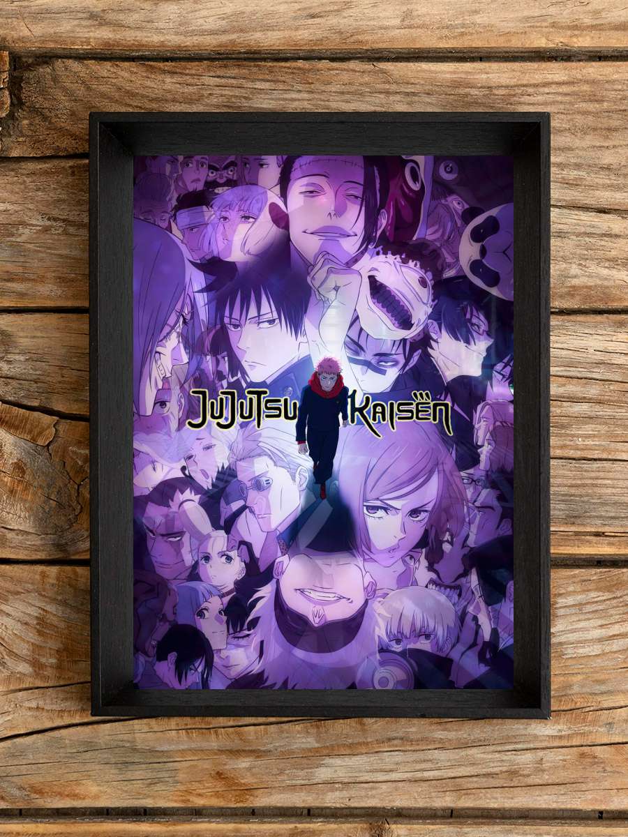 Jujutsu Kaisen Anime Poster Çerçevesiz Yüksek Kalite Anime Duvar Poster