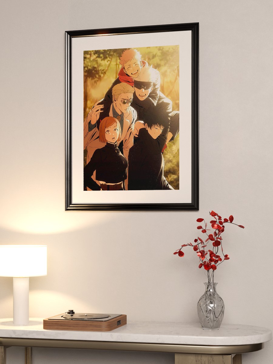 Jujutsu Kaisen  Anime Poster Çerçevesiz Yüksek Kalite Anime Duvar Poster