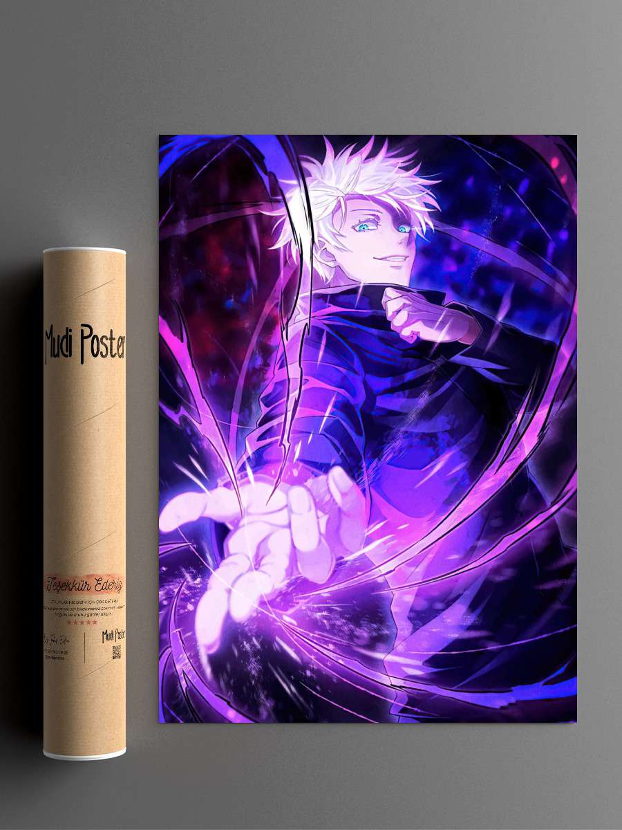 Jujutsu Kaisen Anime Poster Çerçevesiz Yüksek Kalite Anime Duvar Poster