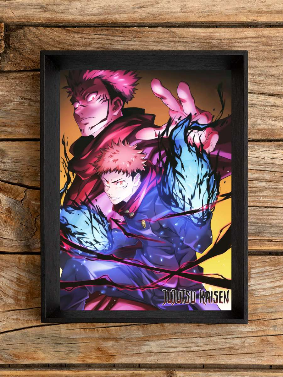 Jujutsu Kaisen Anime Poster Çerçevesiz Yüksek Kalite Anime Duvar Poster