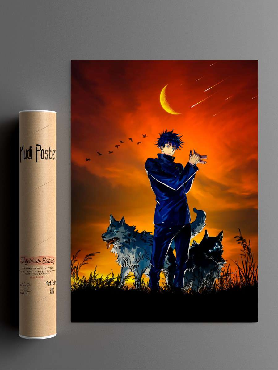 Jujutsu Kaisen Anime Poster Çerçevesiz Yüksek Kalite Anime Duvar Poster