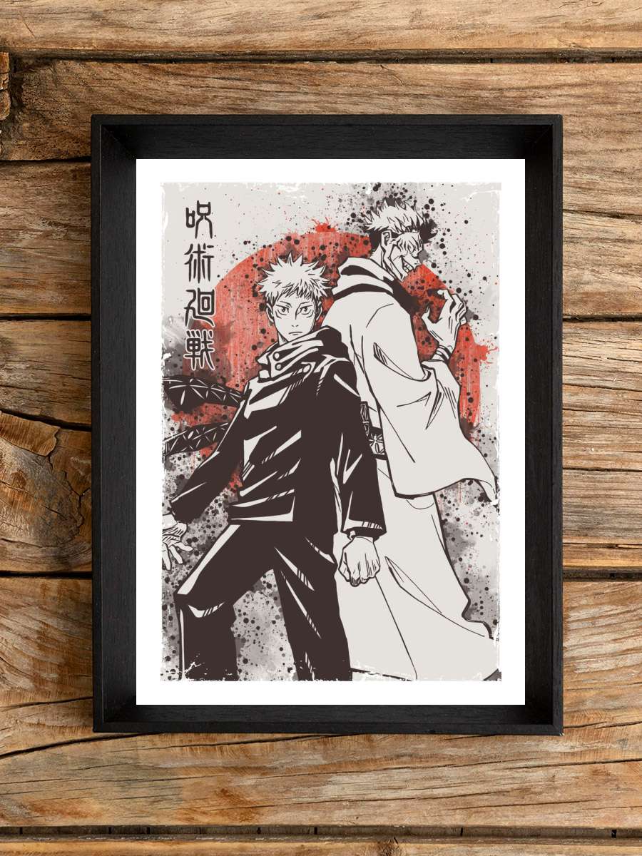 Jujutsu Kaisen Anime Poster Çerçevesiz Yüksek Kalite Anime Duvar Poster