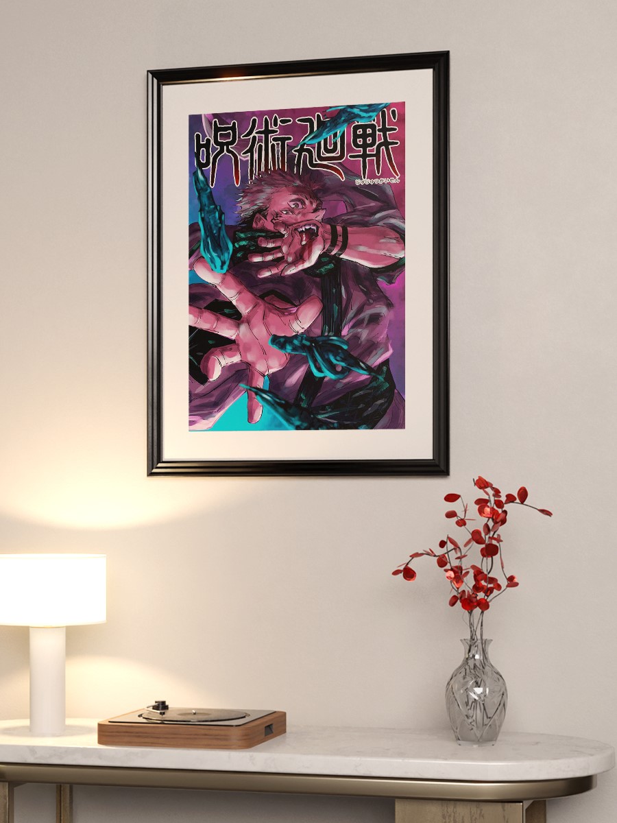 Jujutsu Kaisen Anime Poster Çerçevesiz Yüksek Kalite Anime Duvar Poster
