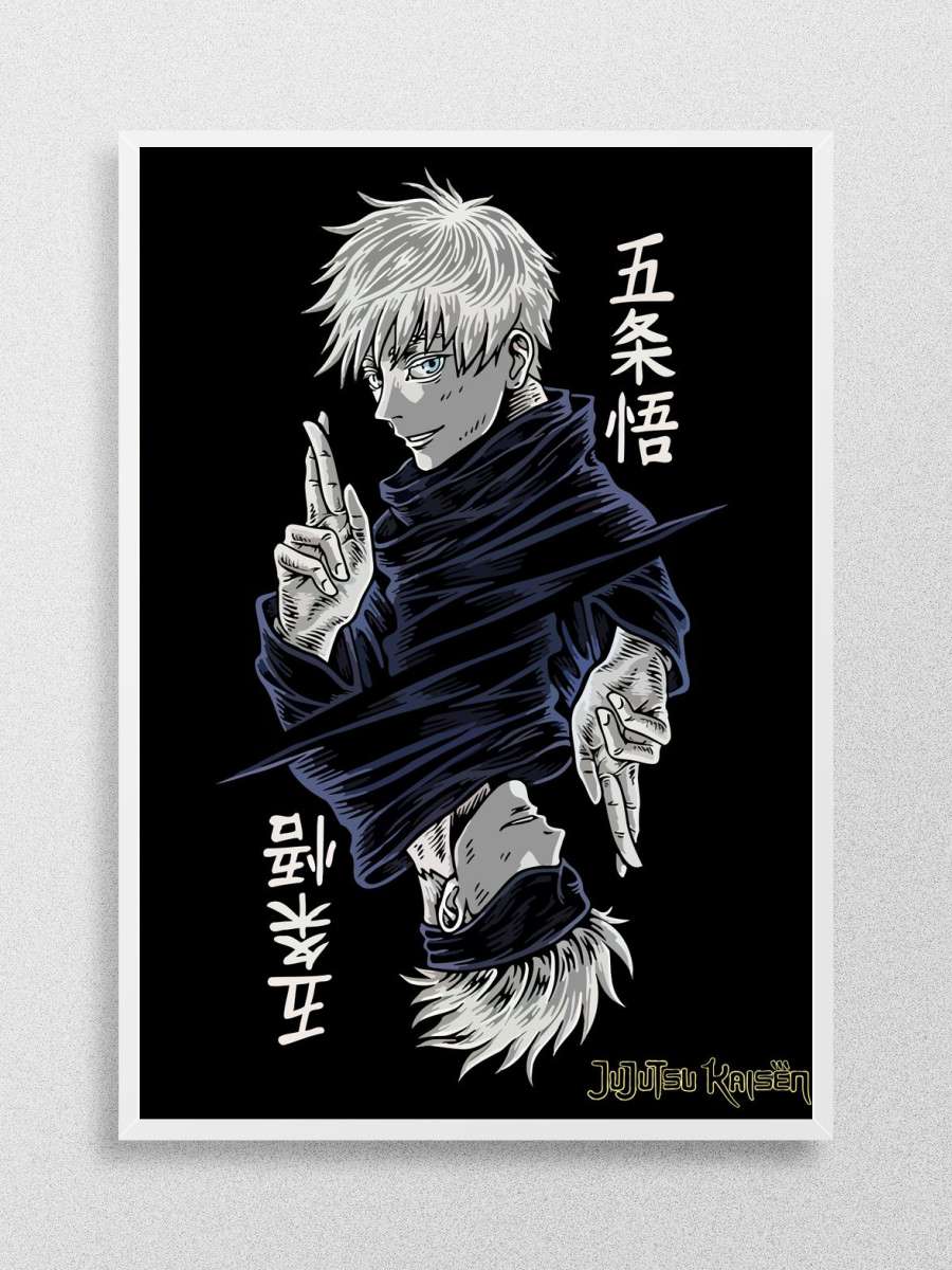 Jujutsu Kaisen Anime Poster Çerçevesiz Yüksek Kalite Anime Duvar Poster