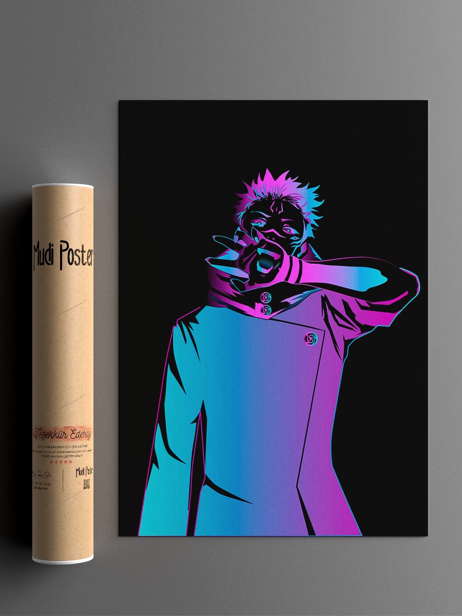 jujutsu kaisen Anime Poster Çerçevesiz Yüksek Kalite Anime Duvar Poster