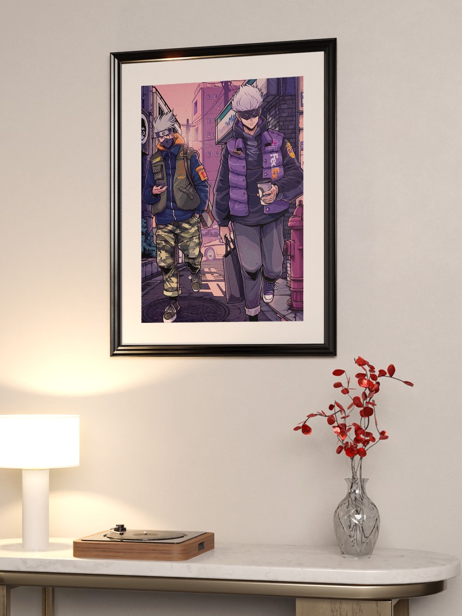 Jujutsu Kaisen Anime Poster Çerçevesiz Yüksek Kalite Anime Duvar Poster