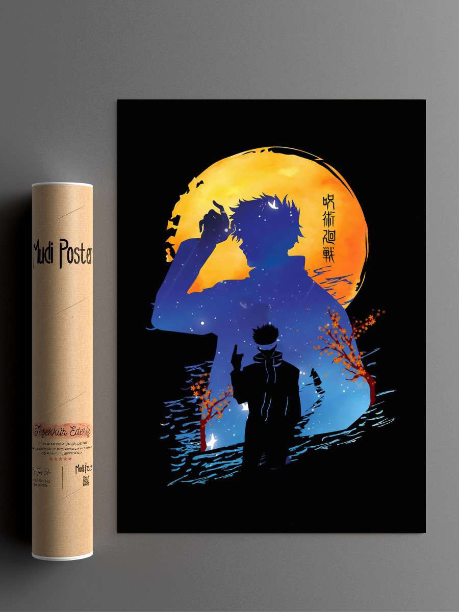 jujutsu kaisen Anime Poster Çerçevesiz Yüksek Kalite Anime Duvar Poster