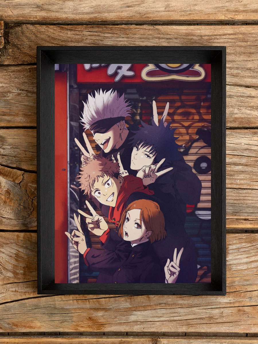 Jujutsu Kaisen Anime Poster Çerçevesiz Yüksek Kalite Anime Duvar Poster