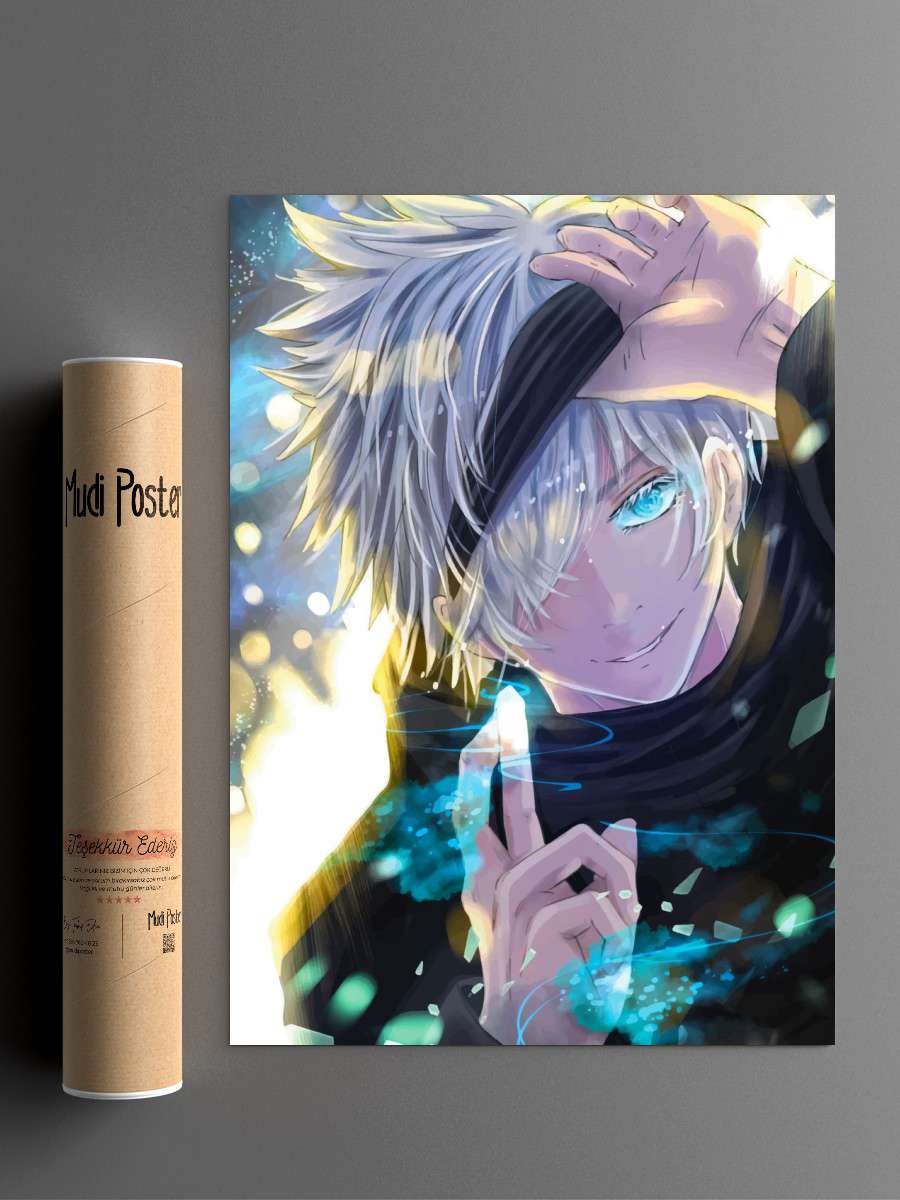 Jujutsu Kaisen Anime Poster Çerçevesiz Yüksek Kalite Anime Duvar Poster