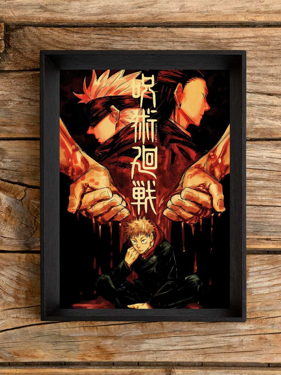 Jujutsu Kaisen Anime Poster Çerçevesiz Yüksek Kalite Anime Duvar Poster