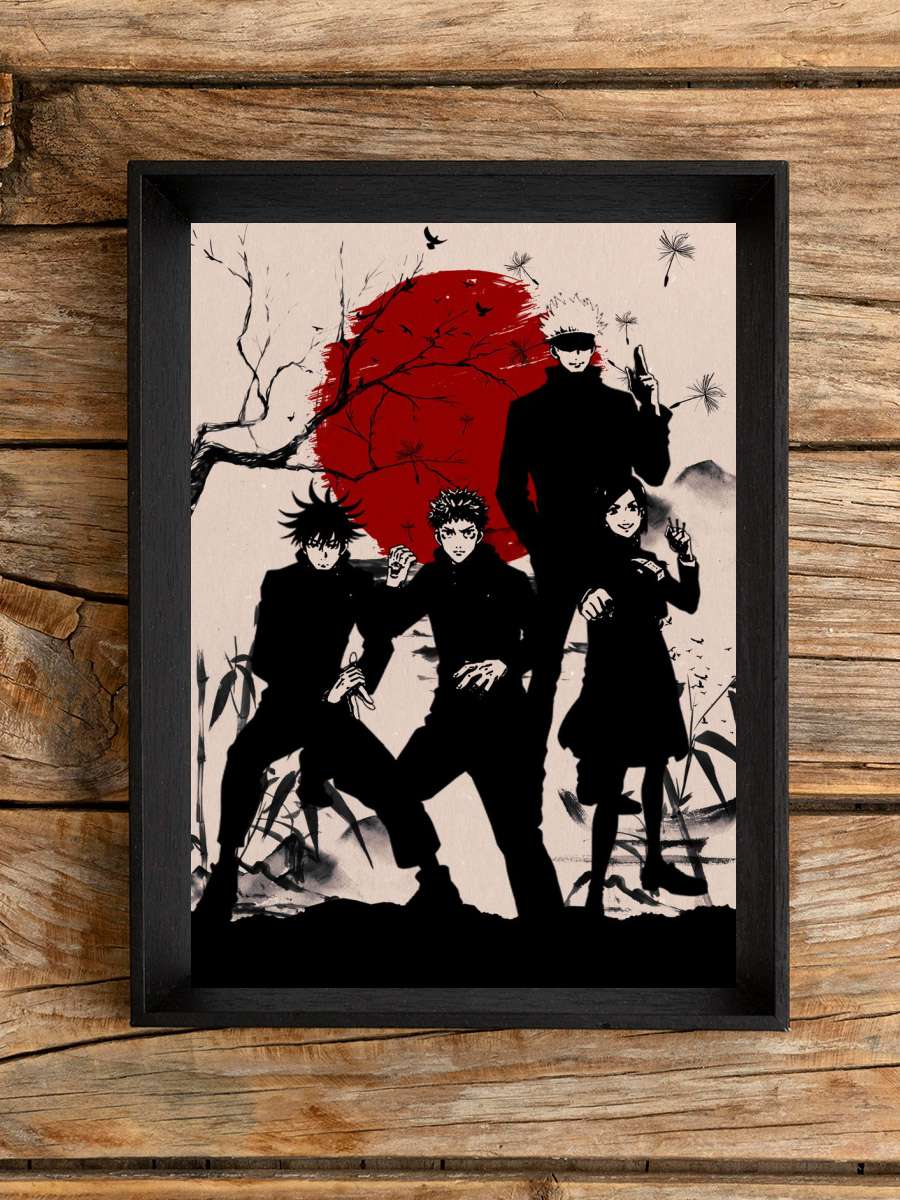 Jujutsu Kaisen Anime Poster Çerçevesiz Yüksek Kalite Anime Duvar Poster