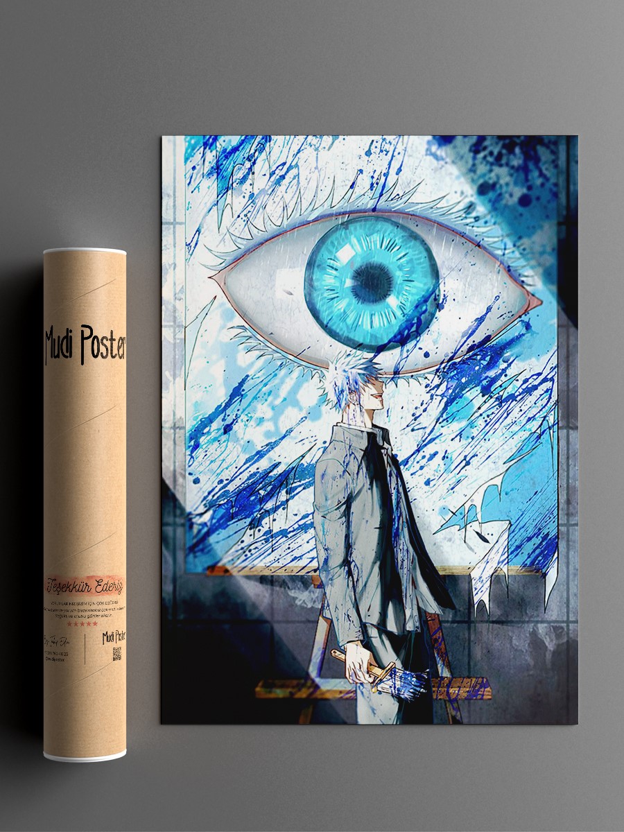 Jujutsu Kaisen Anime Poster Çerçevesiz Yüksek Kalite Anime Duvar Poster
