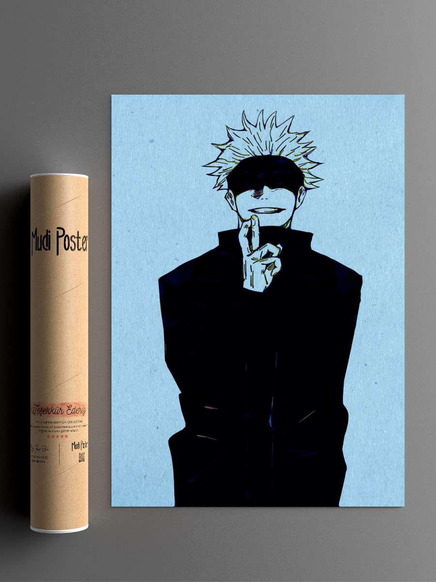 Jujutsu Kaisen Anime Poster Çerçevesiz Yüksek Kalite Anime Duvar Poster