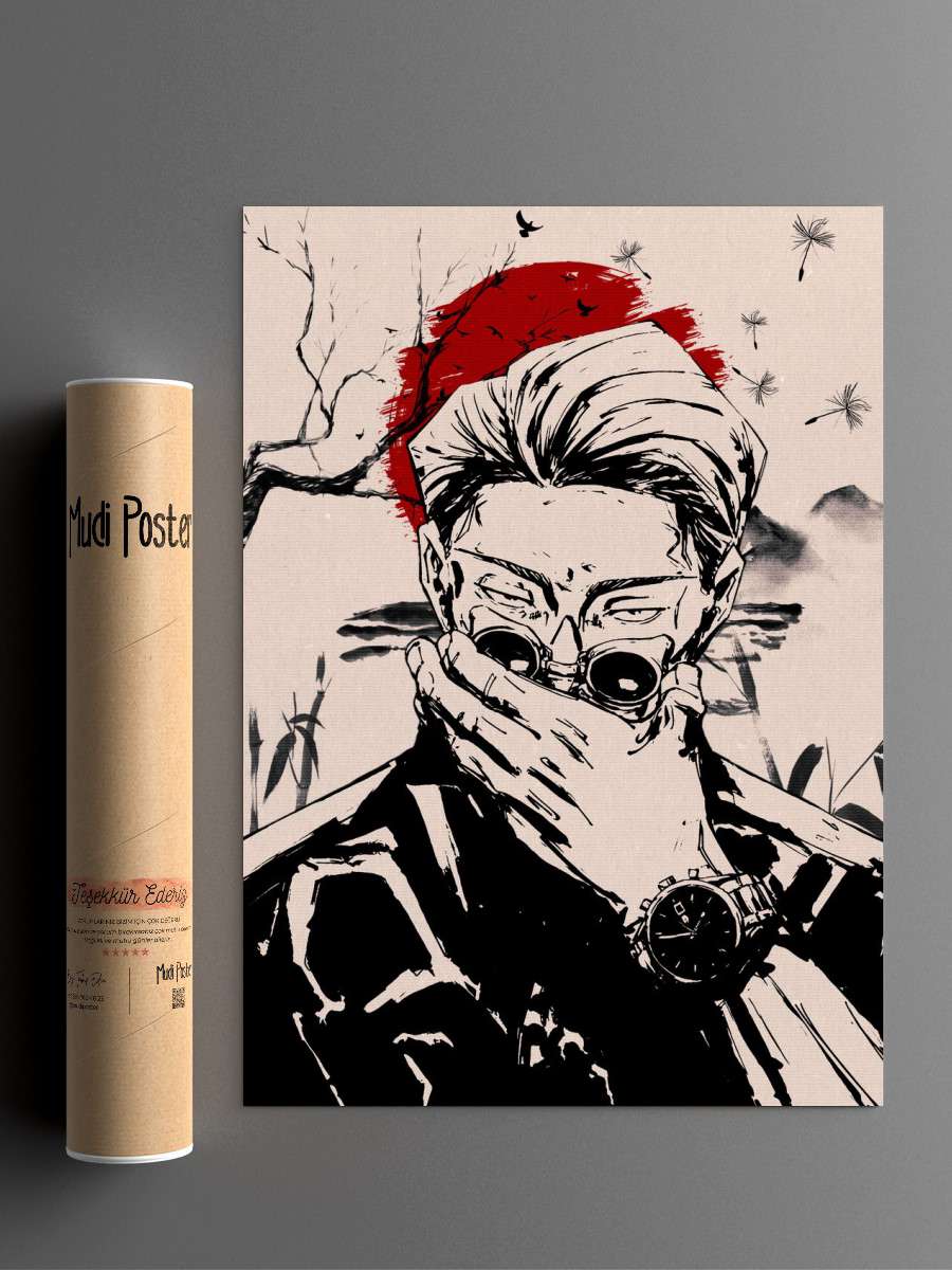 Jujutsu Kaisen Anime Poster Çerçevesiz Yüksek Kalite Anime Duvar Poster