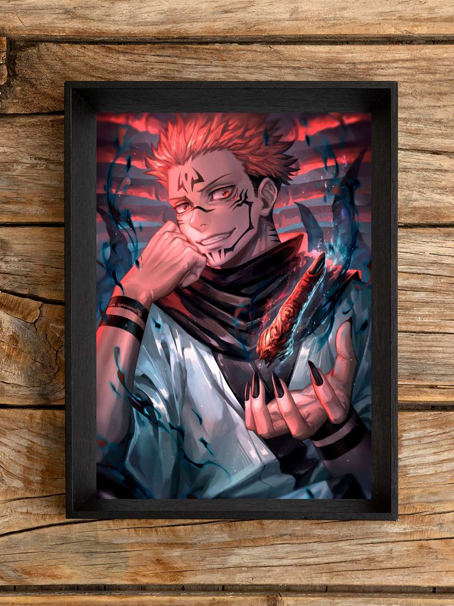 Jujutsu Kaisen Anime Poster Çerçevesiz Yüksek Kalite Anime Duvar Poster