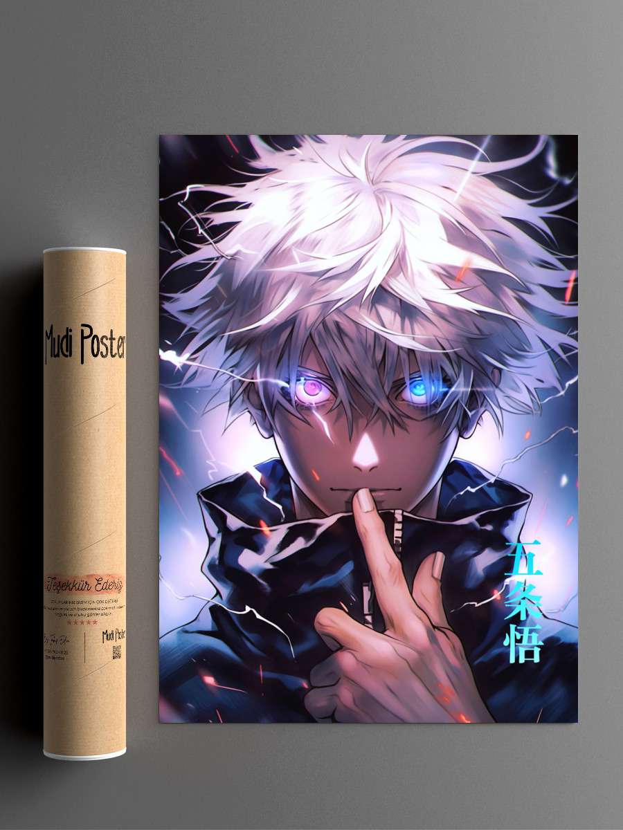 Jujutsu Kaisen Anime Poster Çerçevesiz Yüksek Kalite Anime Duvar Poster