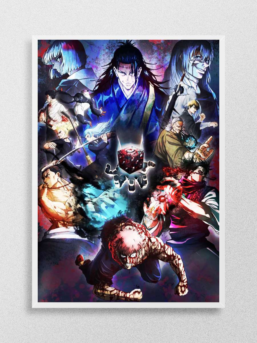 Jujutsu Kaisen Anime Poster Çerçevesiz Yüksek Kalite Anime Duvar Poster