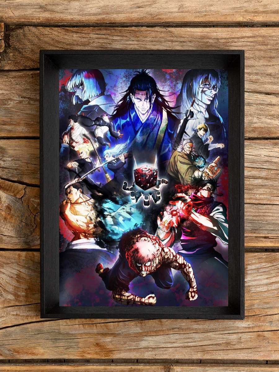 Jujutsu Kaisen Anime Poster Çerçevesiz Yüksek Kalite Anime Duvar Poster