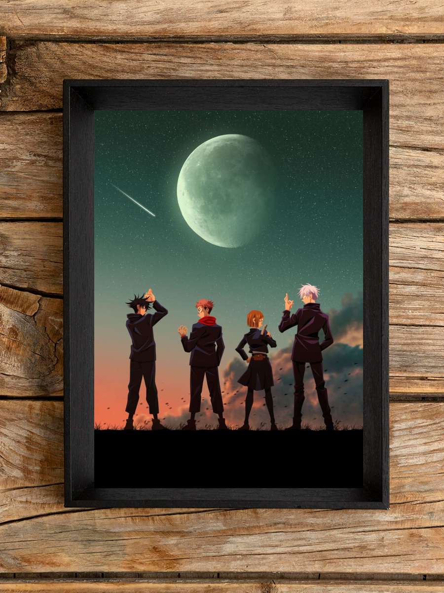 Jujutsu Kaisen Anime Poster Çerçevesiz Yüksek Kalite Anime Duvar Poster
