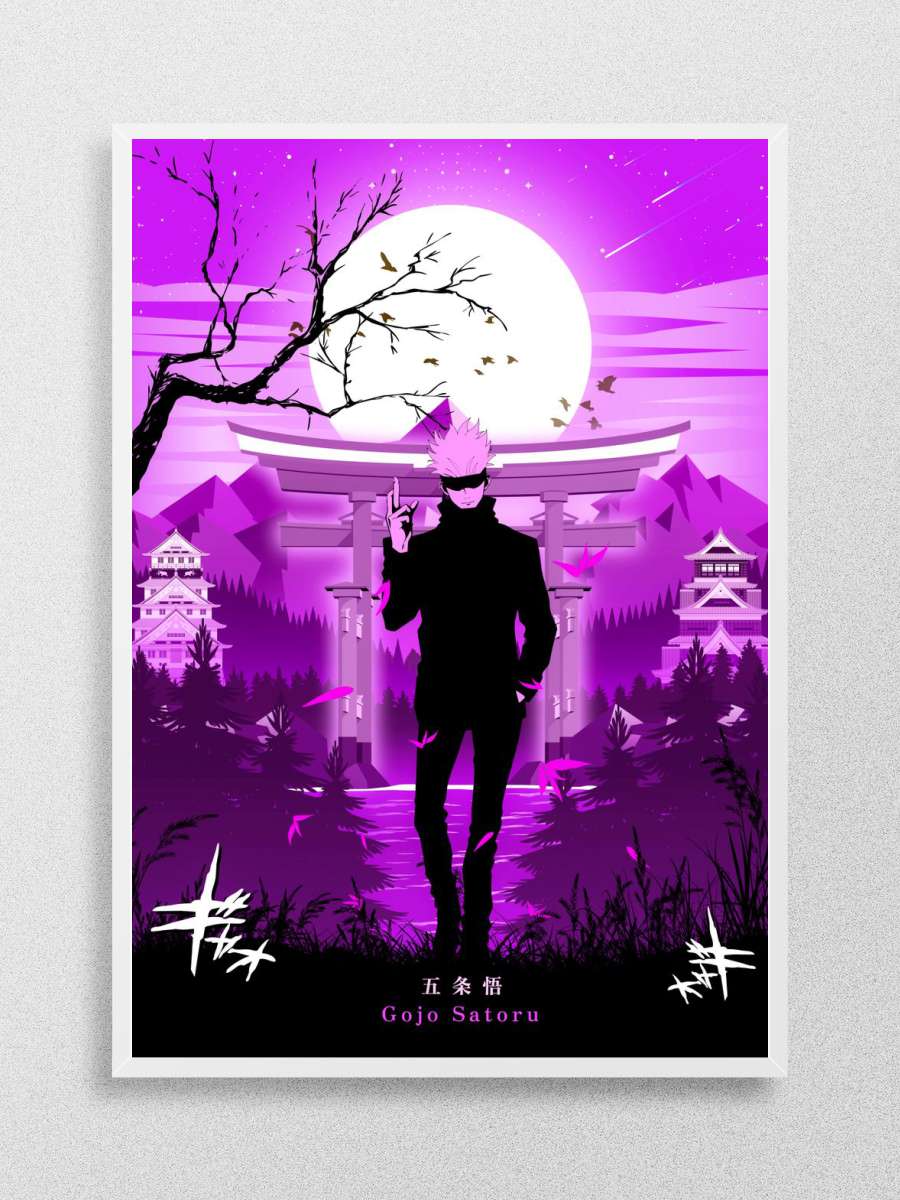 Jujutsu Kaisen Anime Poster Çerçevesiz Yüksek Kalite Anime Duvar Poster