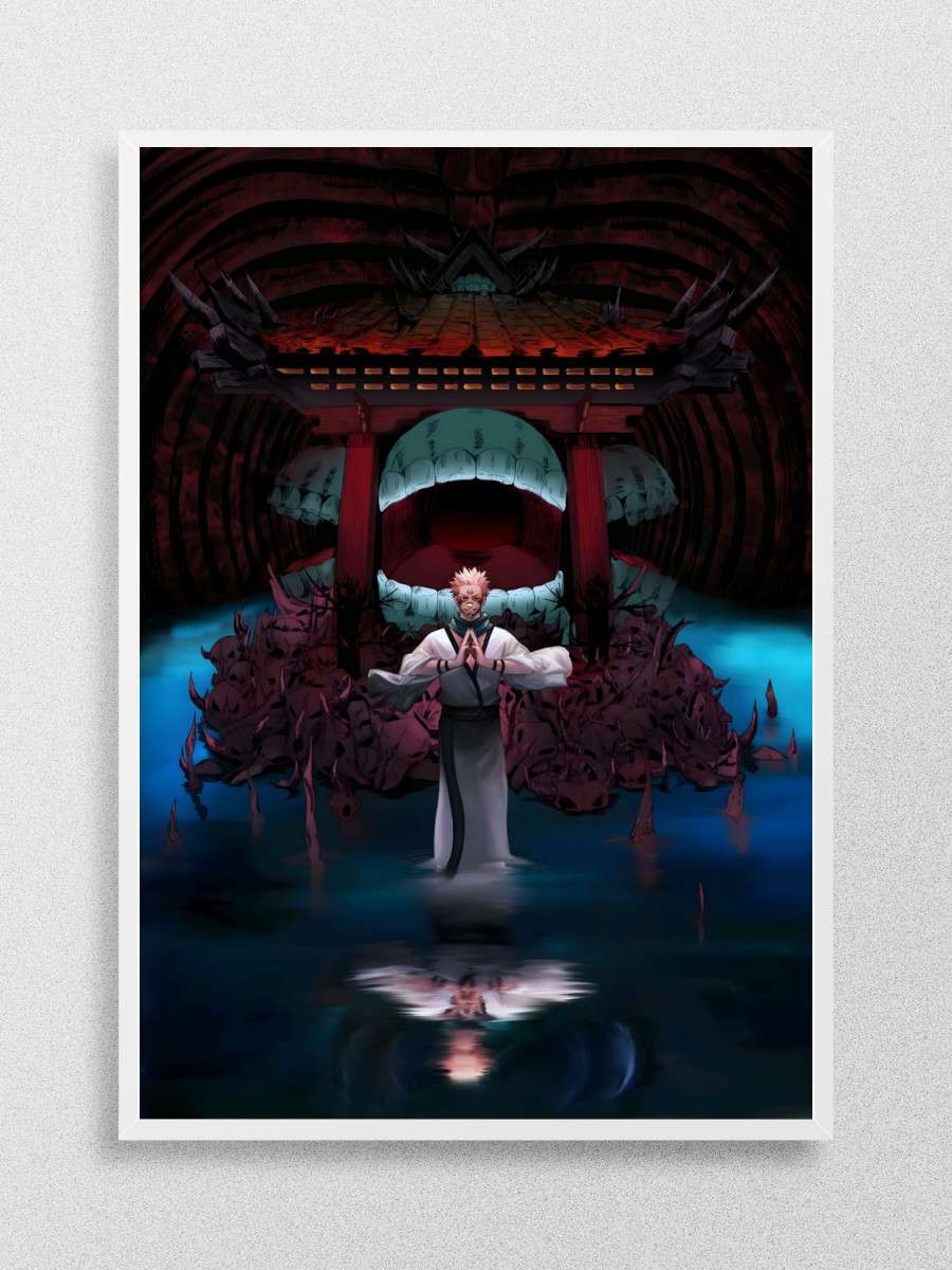 Jujutsu Kaisen Sukuna Anime Poster Çerçevesiz Yüksek Kalite Anime Duvar Poster