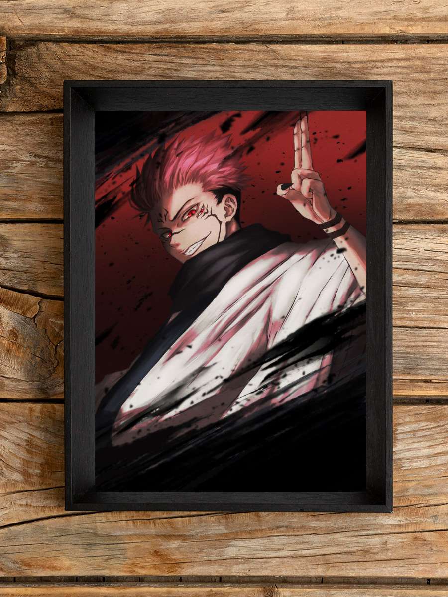 Jujutsu Kaisen Sukuna Anime Poster Çerçevesiz Yüksek Kalite Anime Duvar Poster