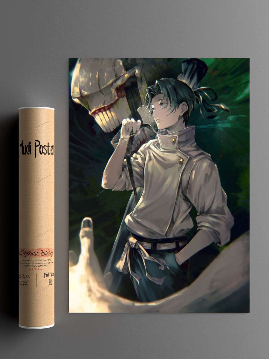 Jujutsu Kaisen Yuta Anime Poster Çerçevesiz Yüksek Kalite Anime Duvar Poster