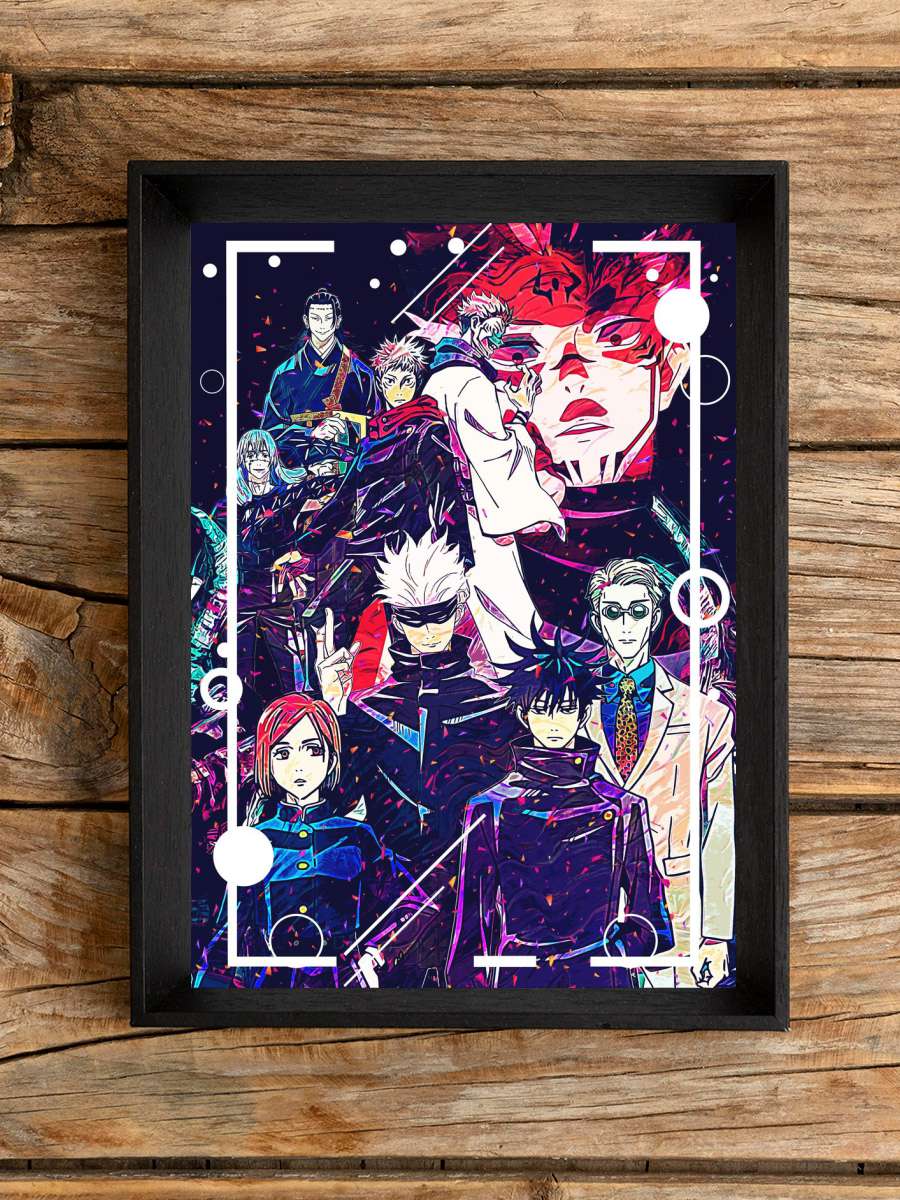 jujutsu no kaisen Anime Poster Çerçevesiz Yüksek Kalite Anime Duvar Poster