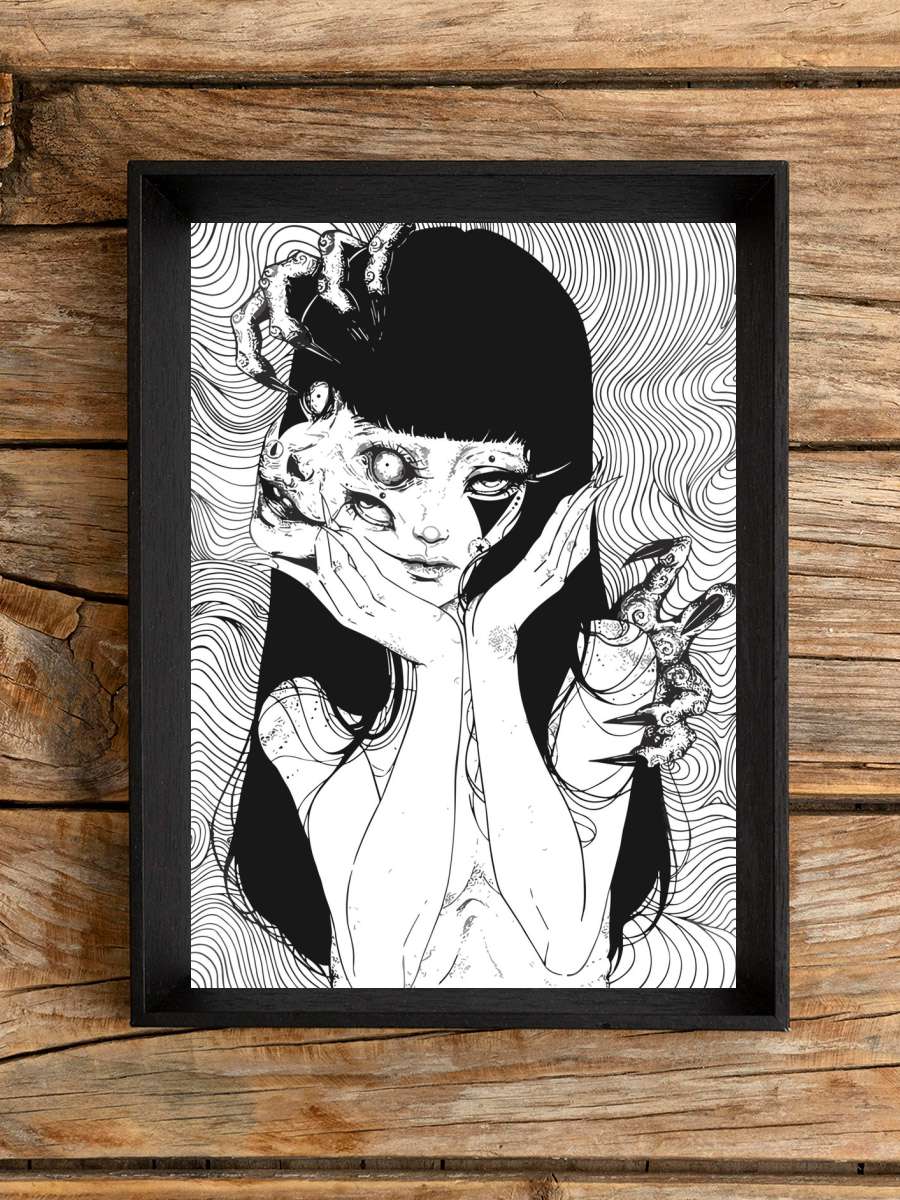 Junji ito Anime Poster Çerçevesiz Yüksek Kalite Anime Duvar Poster