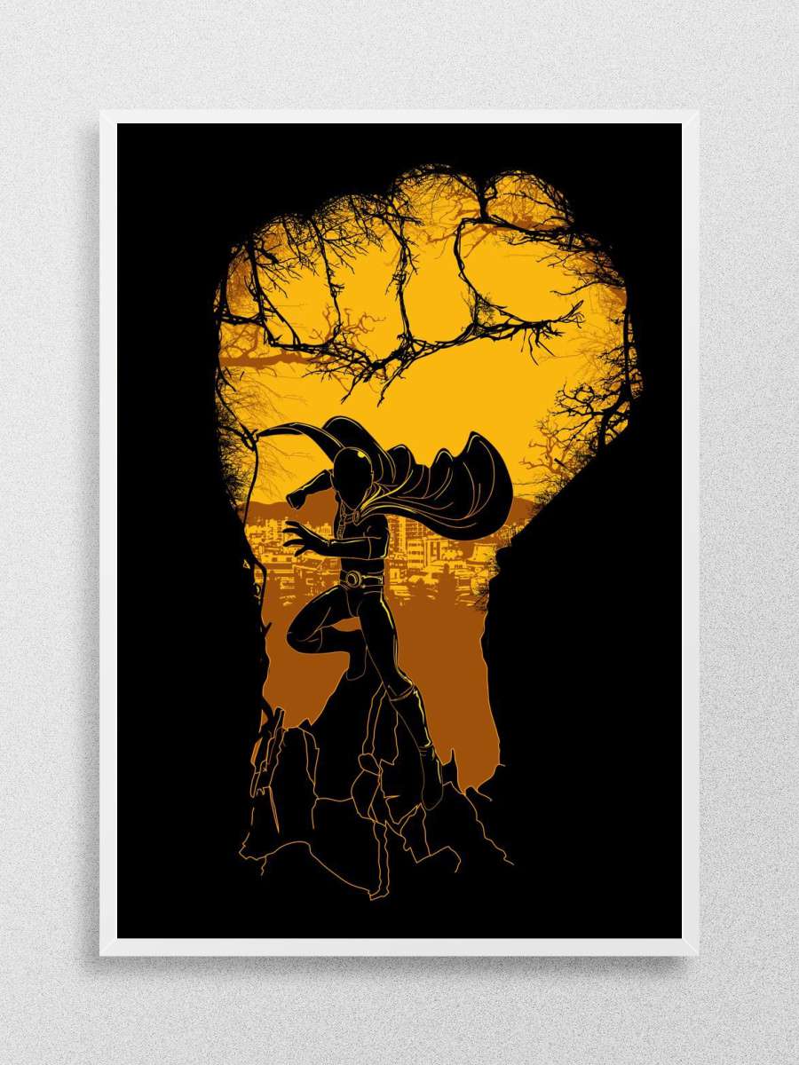 Just One Punch Anime Poster Çerçevesiz Yüksek Kalite Anime Duvar Poster
