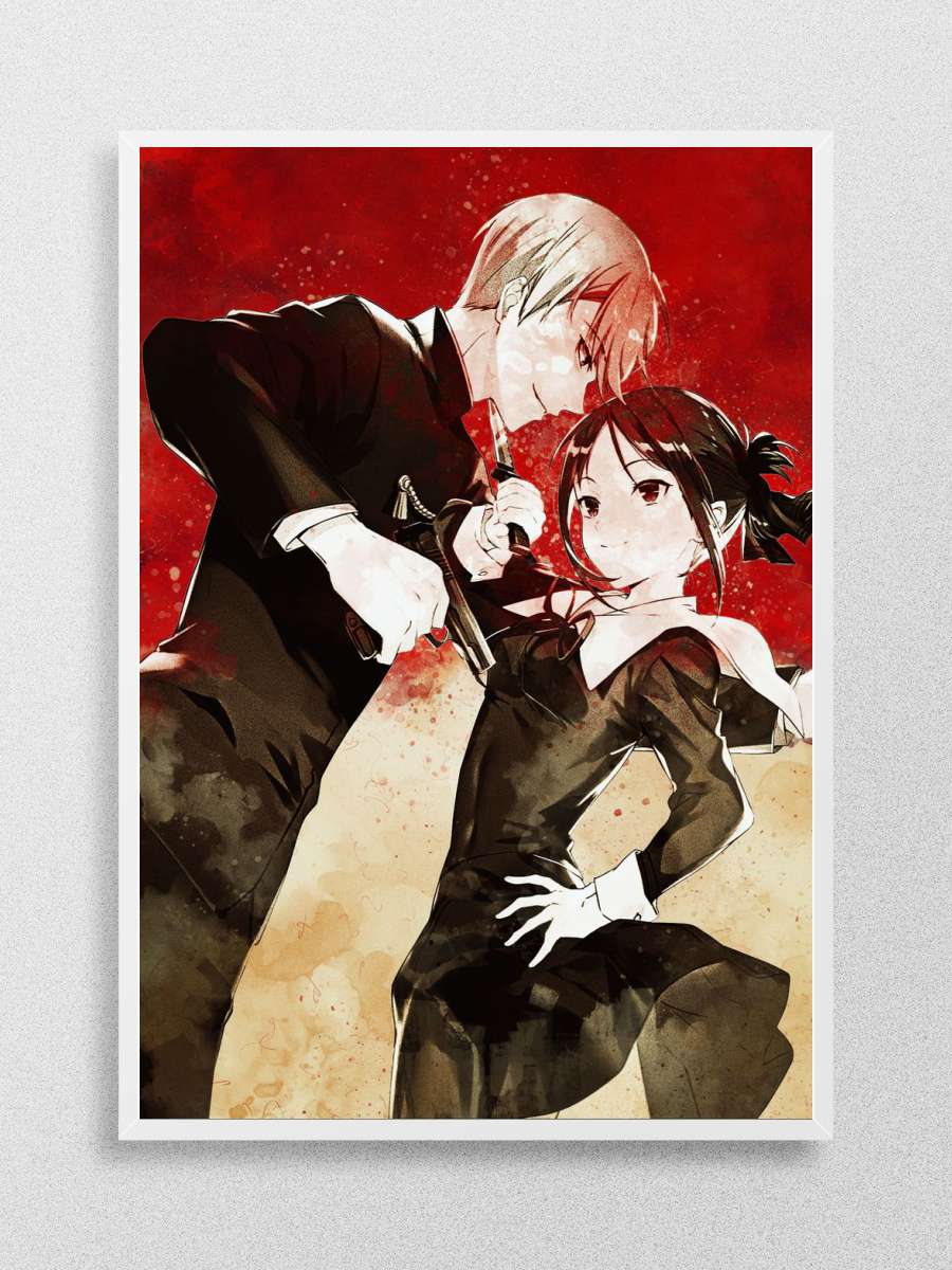 Kaguya sama Love is War Anime Poster Çerçevesiz Yüksek Kalite Anime Duvar Poster
