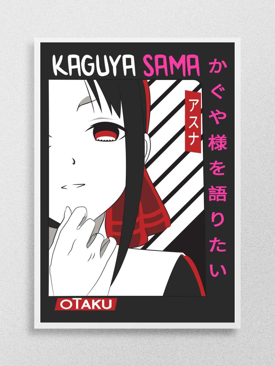 Kaguya Shinomiya Anime Poster Çerçevesiz Yüksek Kalite Anime Duvar Poster