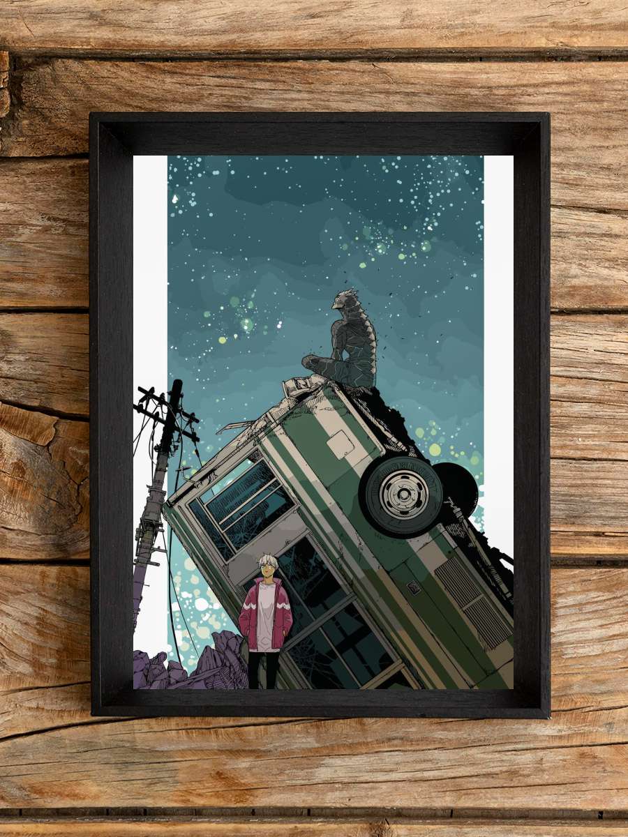 Kaiju No 8 Anime Poster Çerçevesiz Yüksek Kalite Anime Duvar Poster
