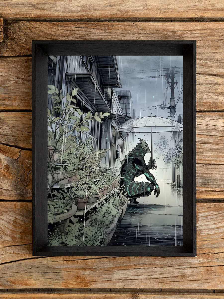Kaiju No 8 Anime Poster Çerçevesiz Yüksek Kalite Anime Duvar Poster