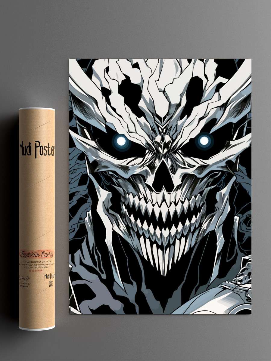 Kaiju no 8 Anime Poster Çerçevesiz Yüksek Kalite Anime Duvar Poster