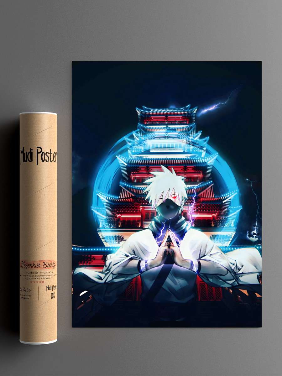 kakashi hatake naruto Anime Poster Çerçevesiz Yüksek Kalite Anime Duvar Poster