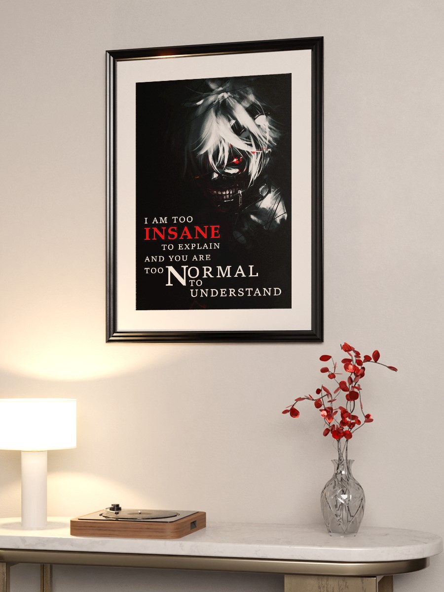 Kaneki Tokyo Ghoul Anime Anime Poster Çerçevesiz Yüksek Kalite Anime Duvar Poster