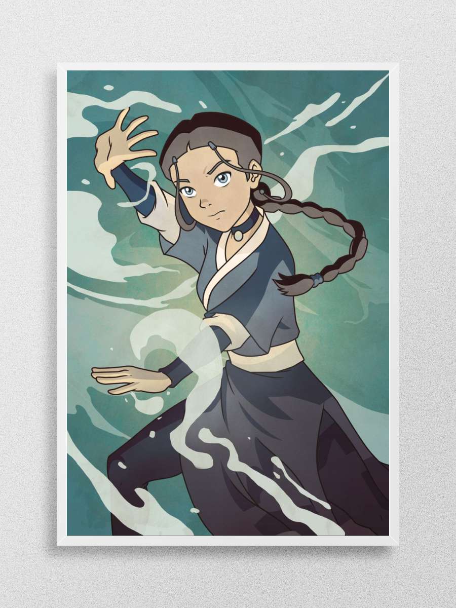 Katara Elements Anime Poster Çerçevesiz Yüksek Kalite Anime Duvar Poster