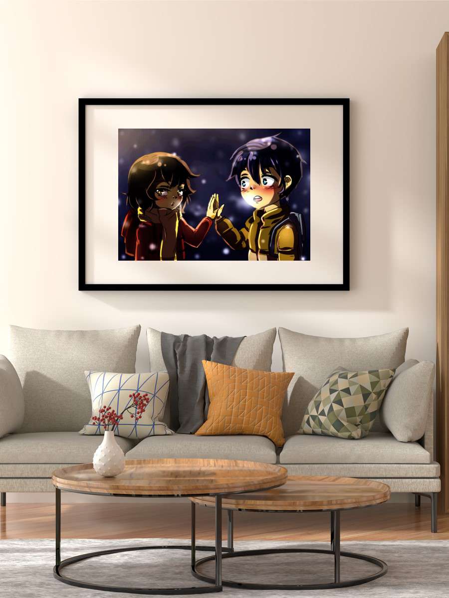kayo and satoru Anime Poster Çerçevesiz Yüksek Kalite Anime Duvar Poster