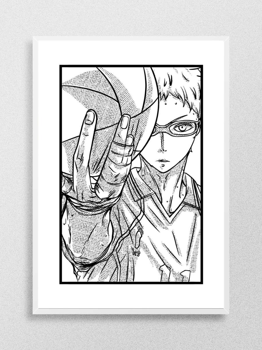 Kei Tsukishima Anime Poster Çerçevesiz Yüksek Kalite Anime Duvar Poster