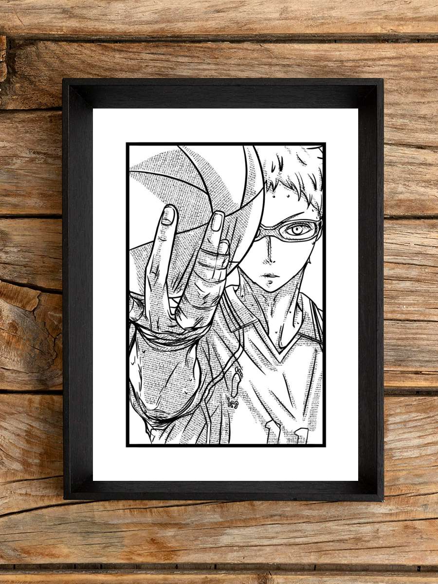 Kei Tsukishima Anime Poster Çerçevesiz Yüksek Kalite Anime Duvar Poster