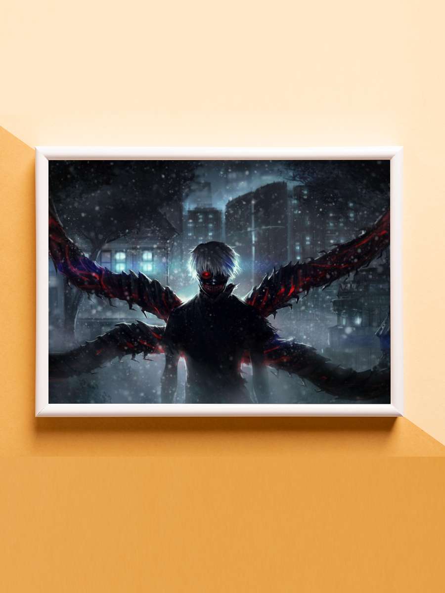 Ken Kaneki Tokyo Ghoul Anime Poster Çerçevesiz Yüksek Kalite Anime Duvar Poster