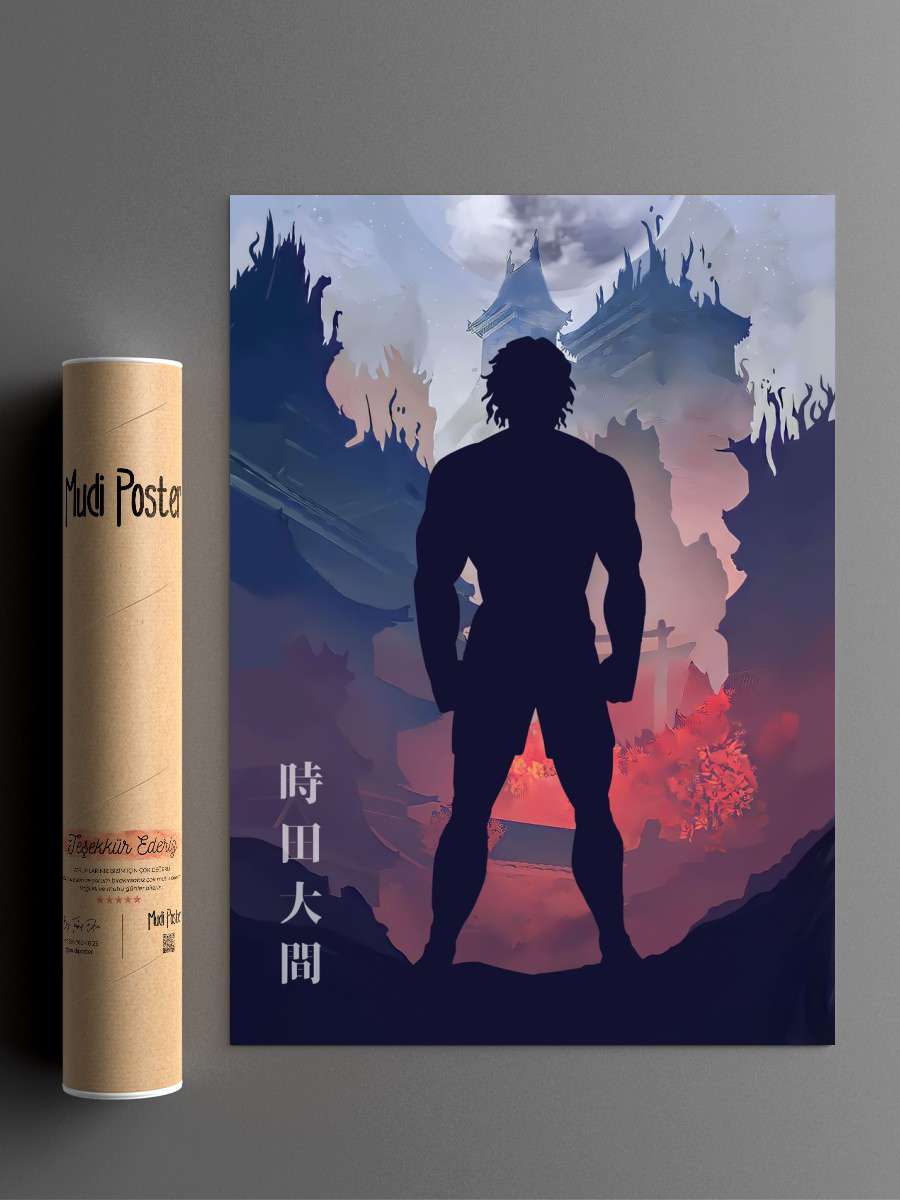 Kengan Ashura Anime Anime Poster Çerçevesiz Yüksek Kalite Anime Duvar Poster