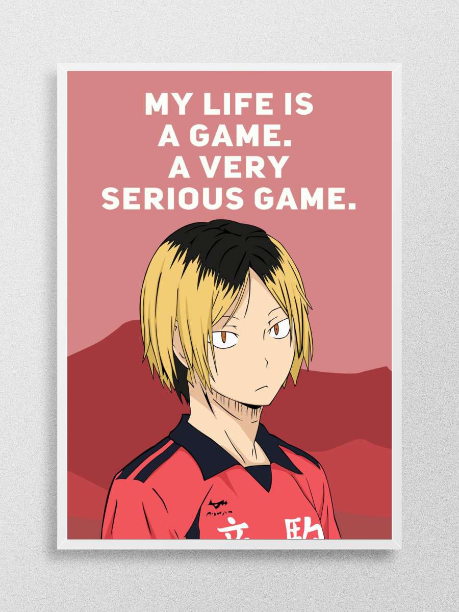 Kenma Kozume Haikyuu Anime Anime Poster Çerçevesiz Yüksek Kalite Anime Duvar Poster