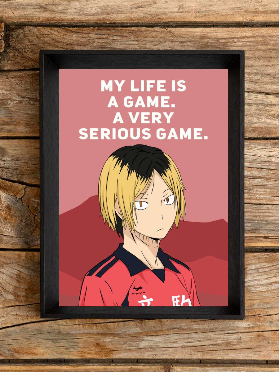 Kenma Kozume Haikyuu Anime Anime Poster Çerçevesiz Yüksek Kalite Anime Duvar Poster